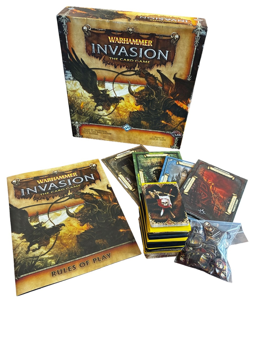Warhammer Invasion LCG Core Set 2009 Fantasy Flight Games Complete